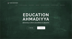 Desktop Screenshot of educationahmadiyya.us